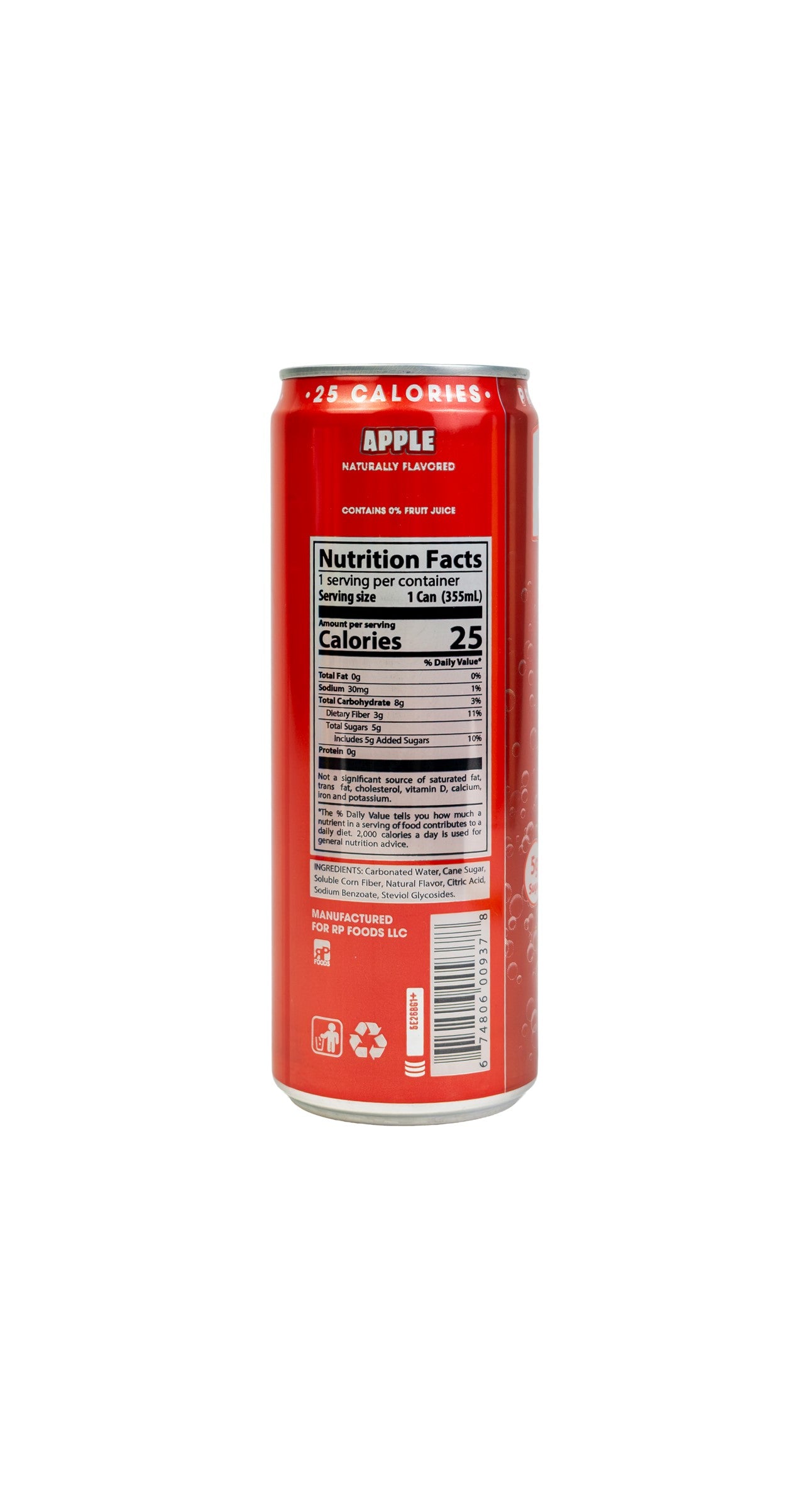Apple Prebiotic Soda